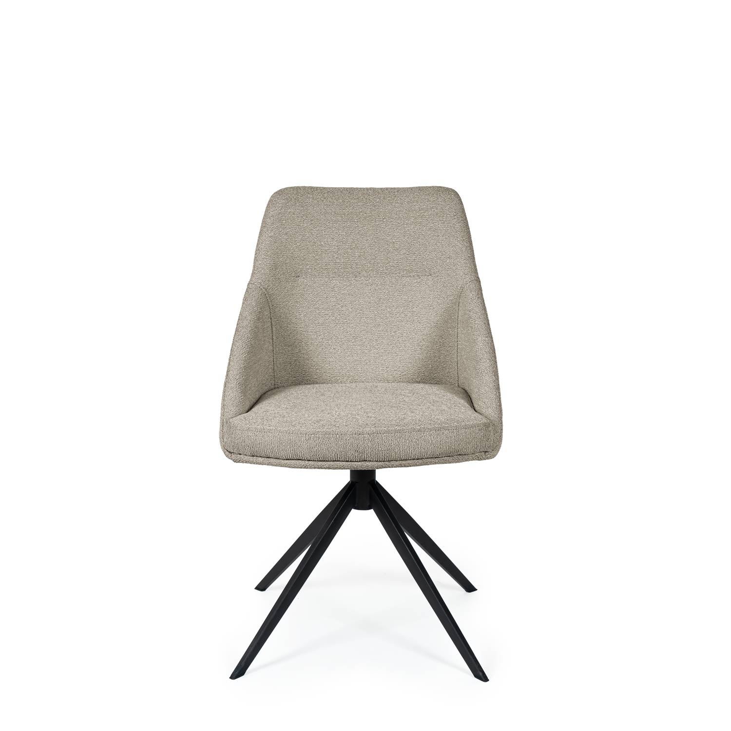 Akira chair taupe/black base