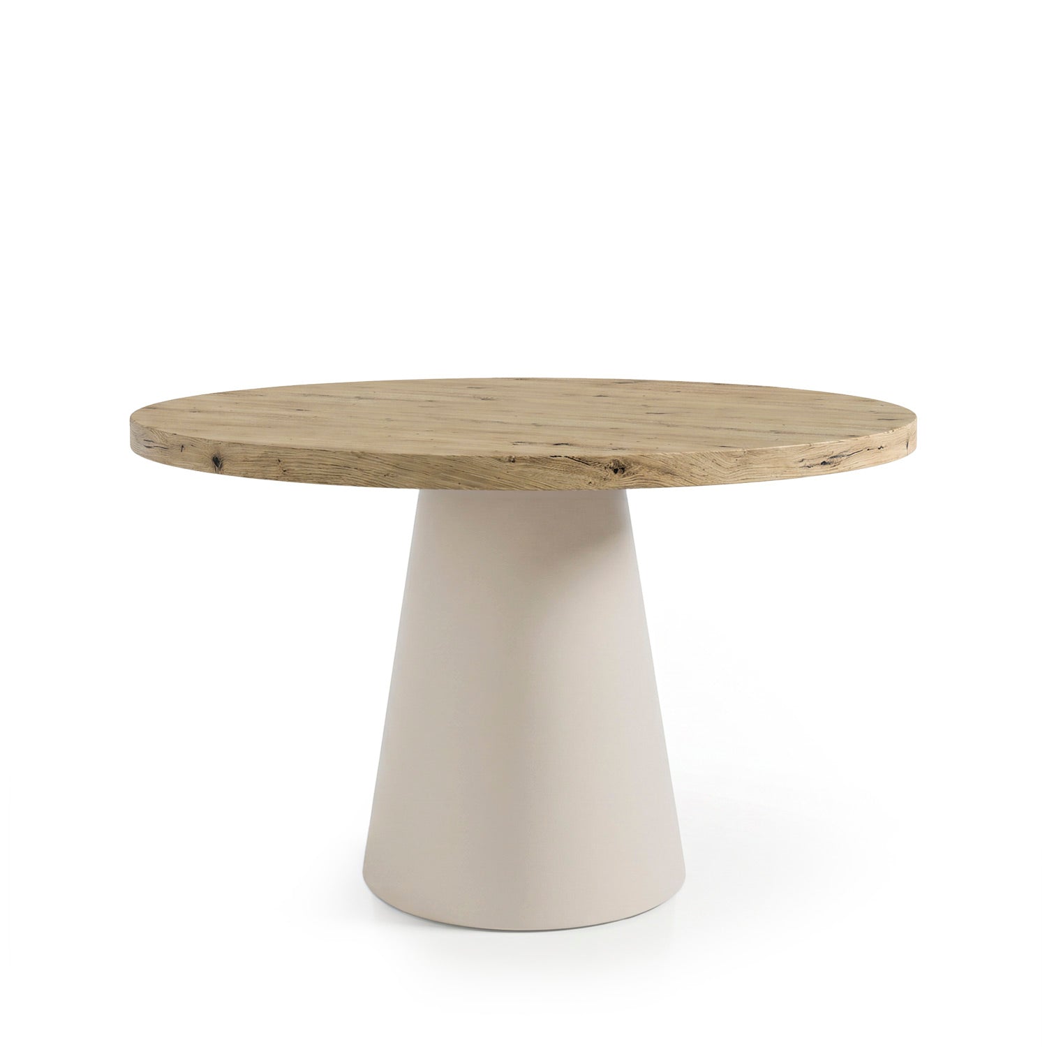 Mesa Holly Redonda100 Natural / Bege