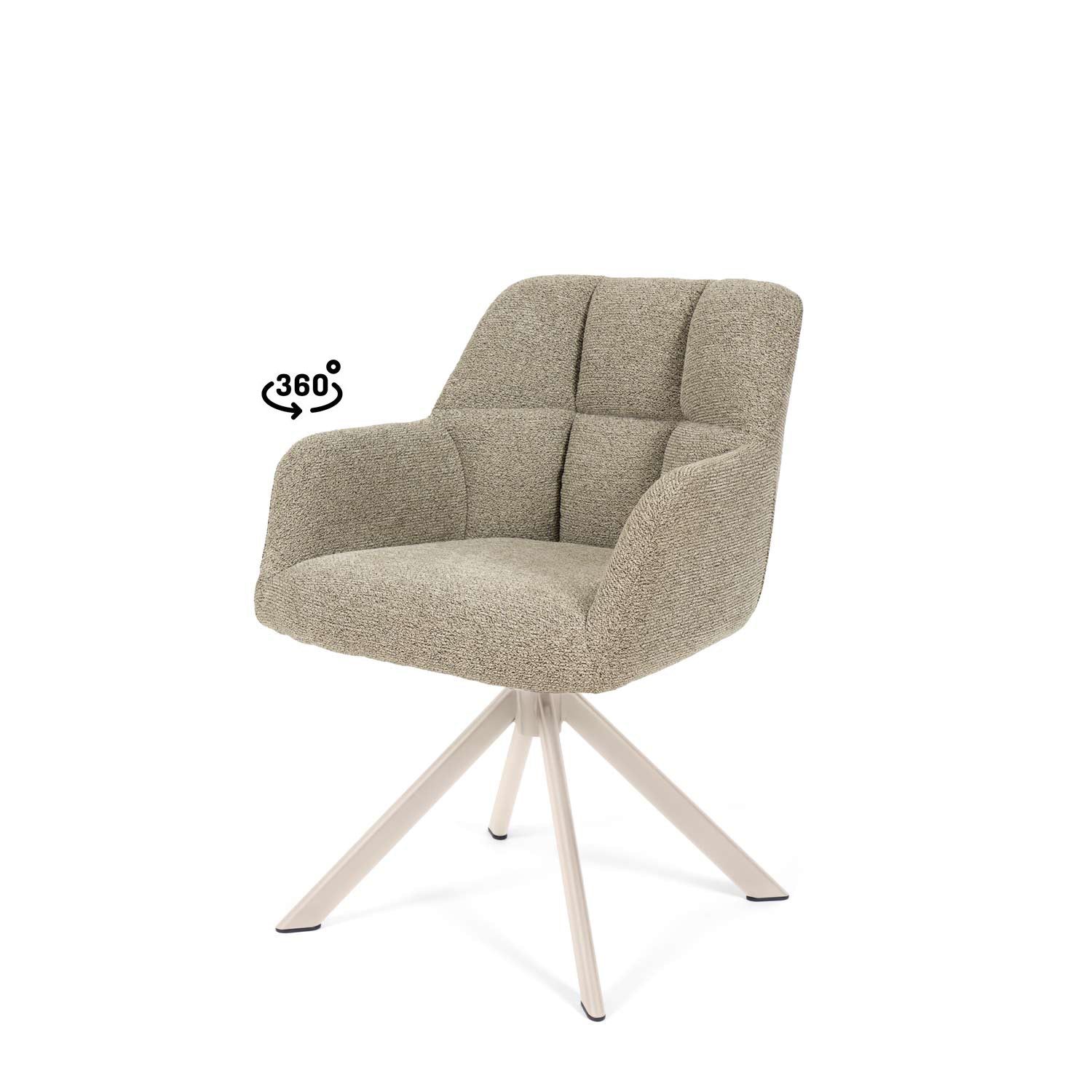 Taimi taupe/beige chair
