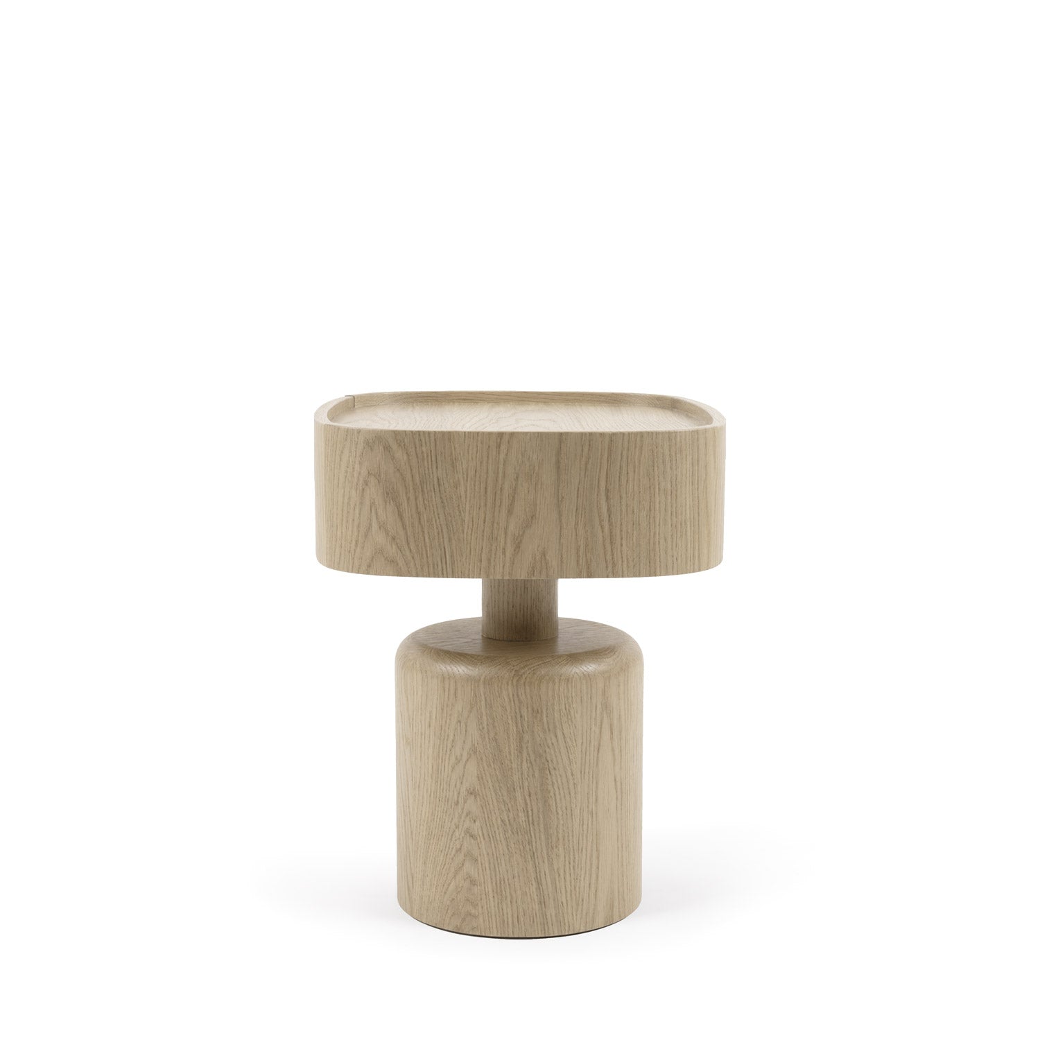 Benja oak bedside table