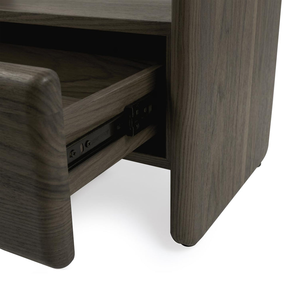 Owen bedside table in walnut