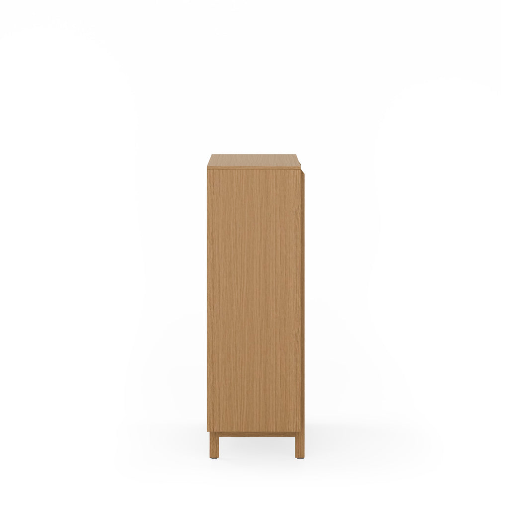 Pacific oak 5-drawer chest