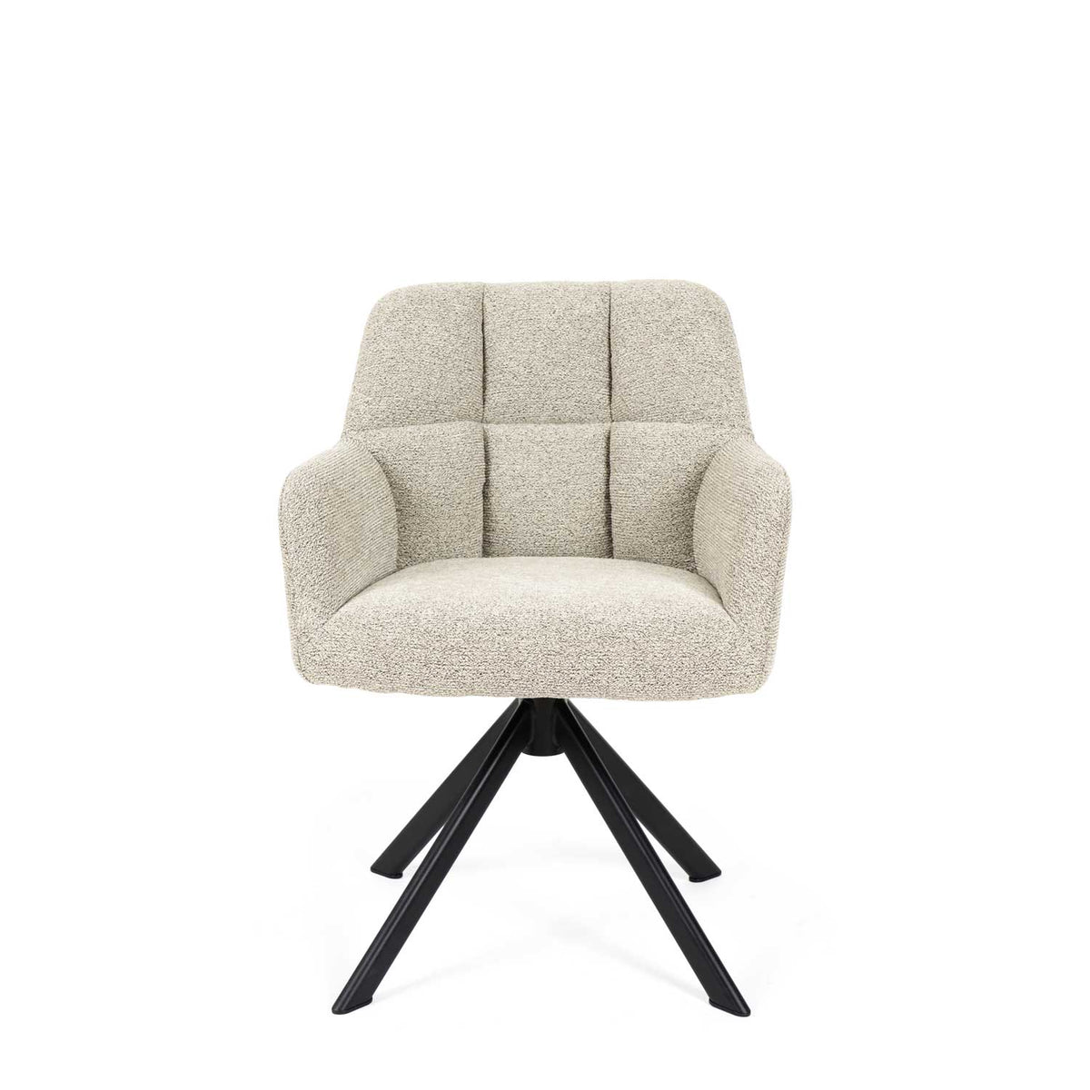 Taimi chair beige/black legs