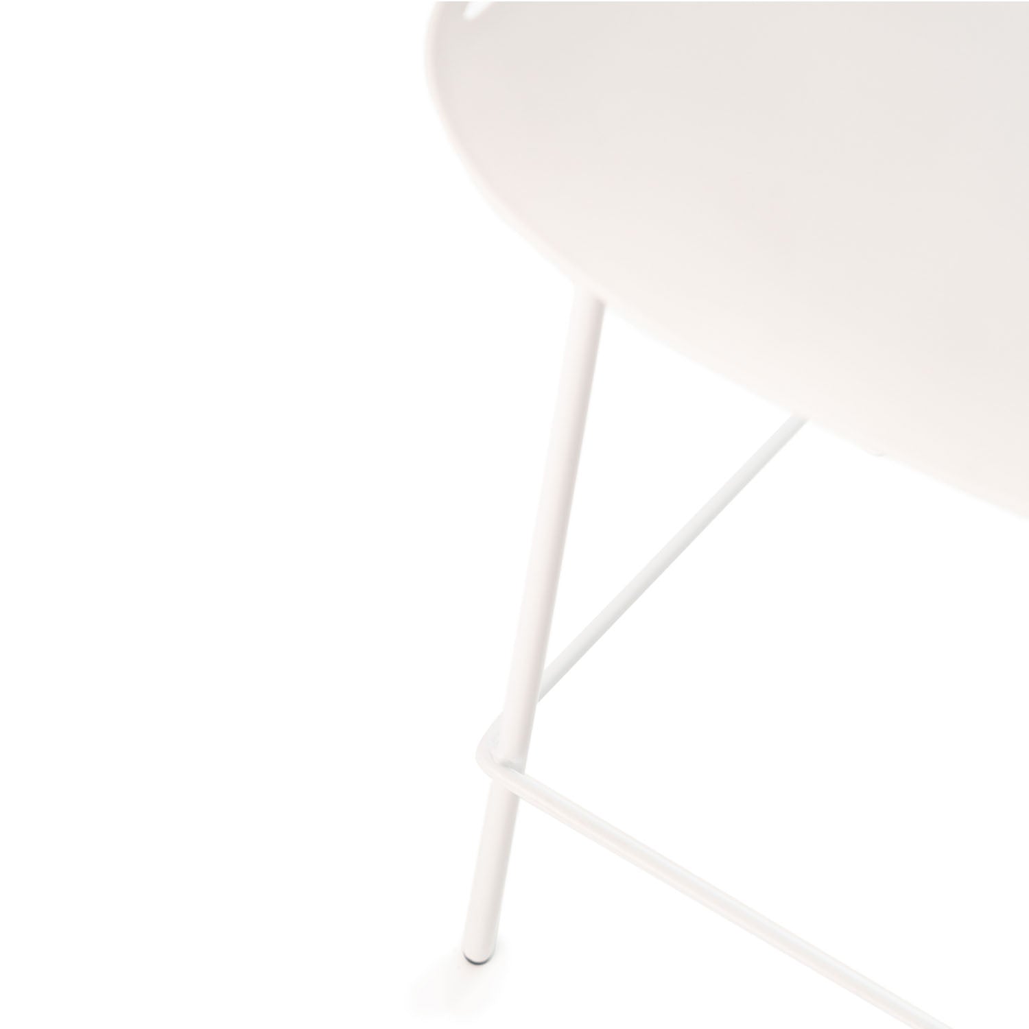 White Casper stool