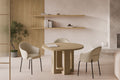 Mirabella chair beige/black legs