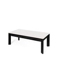 Roland white/black coffee table
