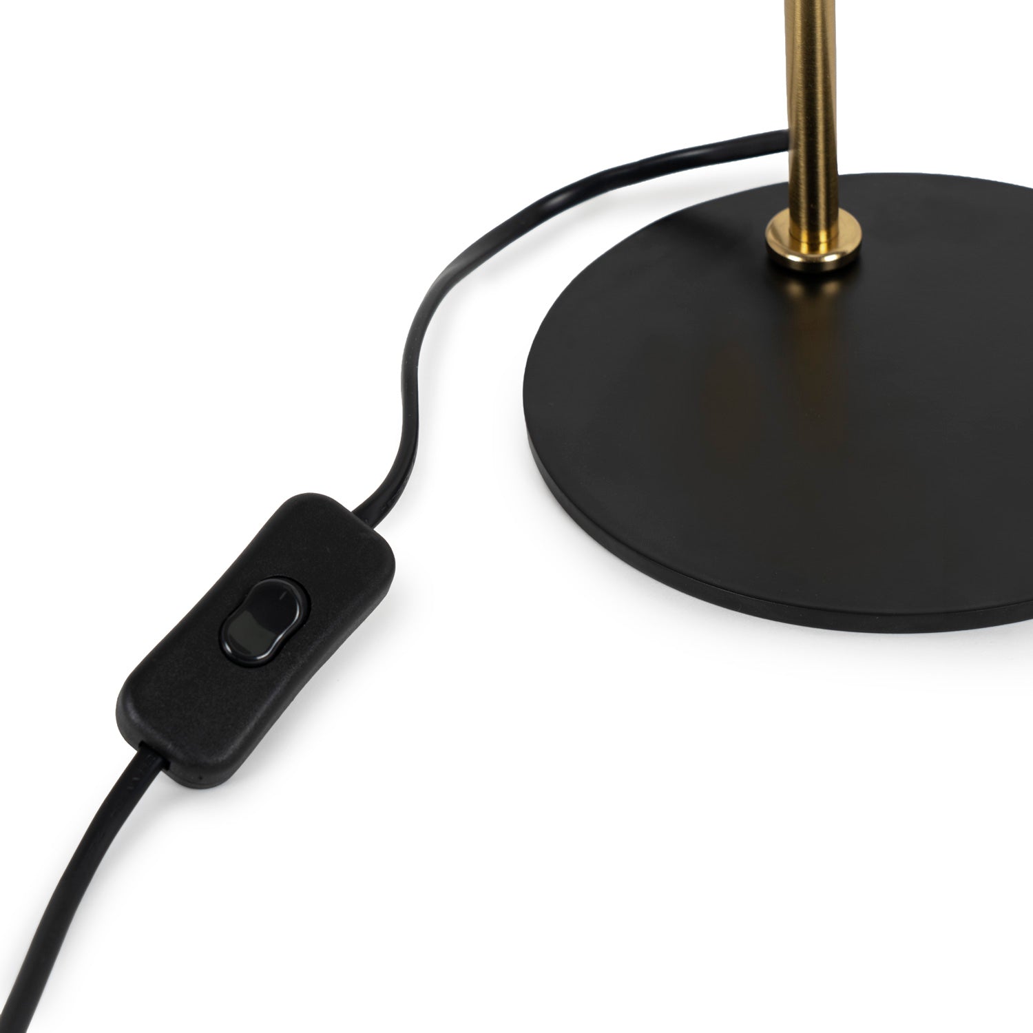 Mirabel black table lamp