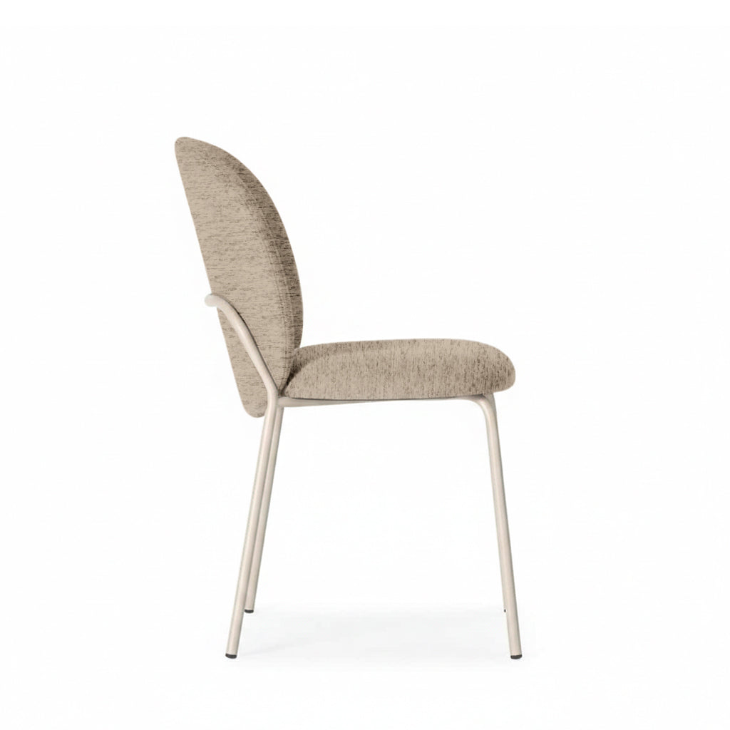 Riona taupe chair/beige legs