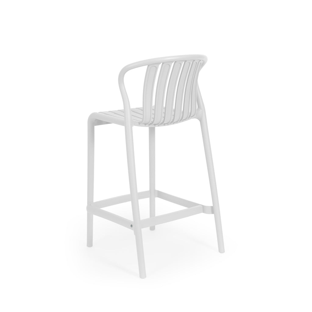 Bastian White Stool