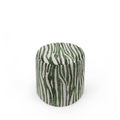Green Dennis pouf