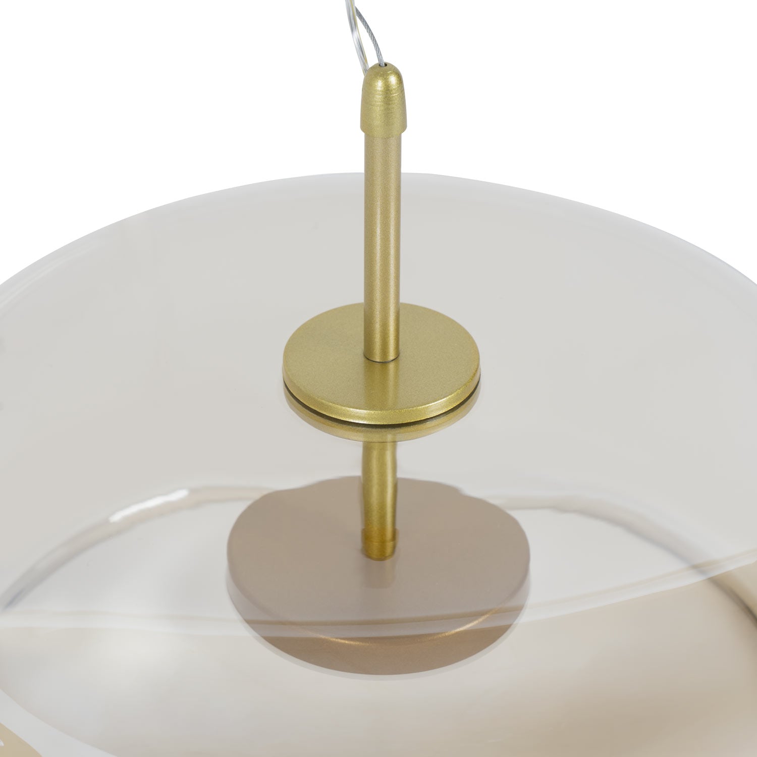 Albox brass ceiling light