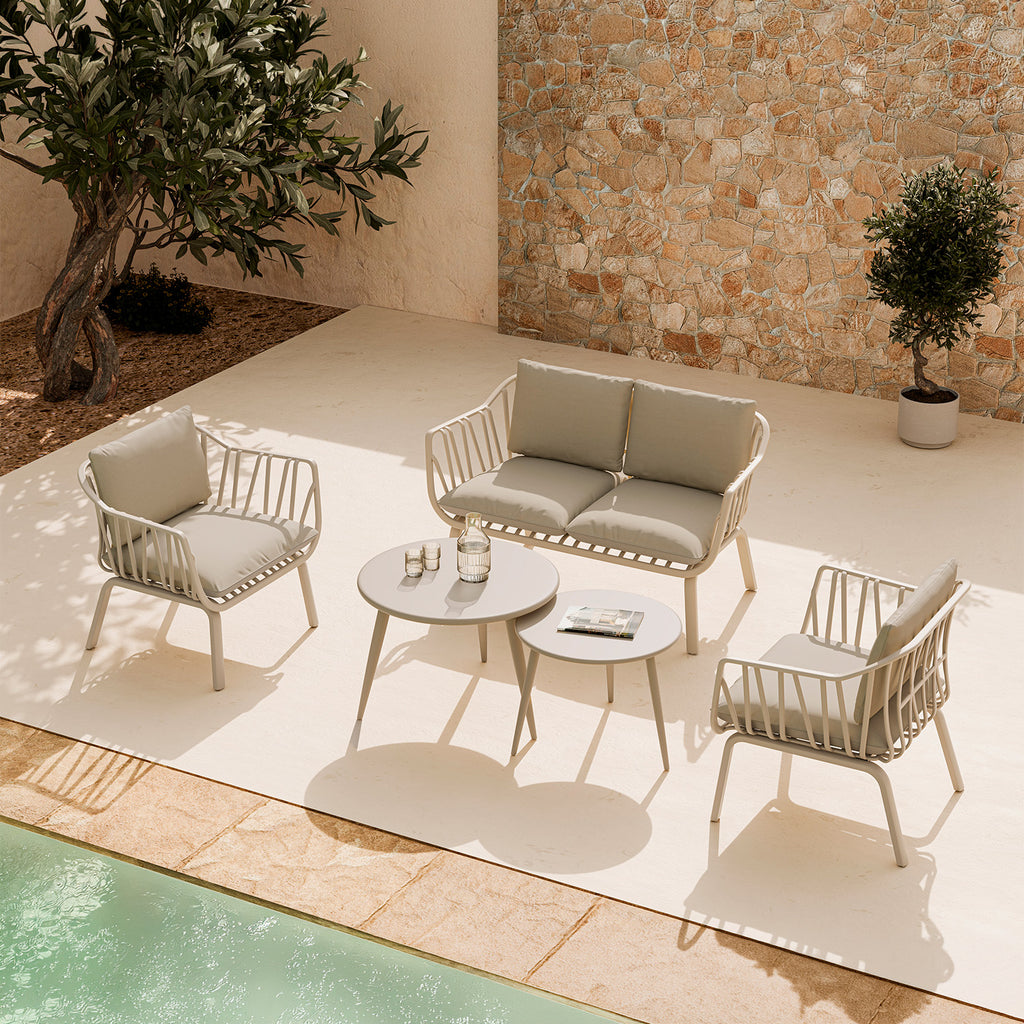 Mikonos beige set.