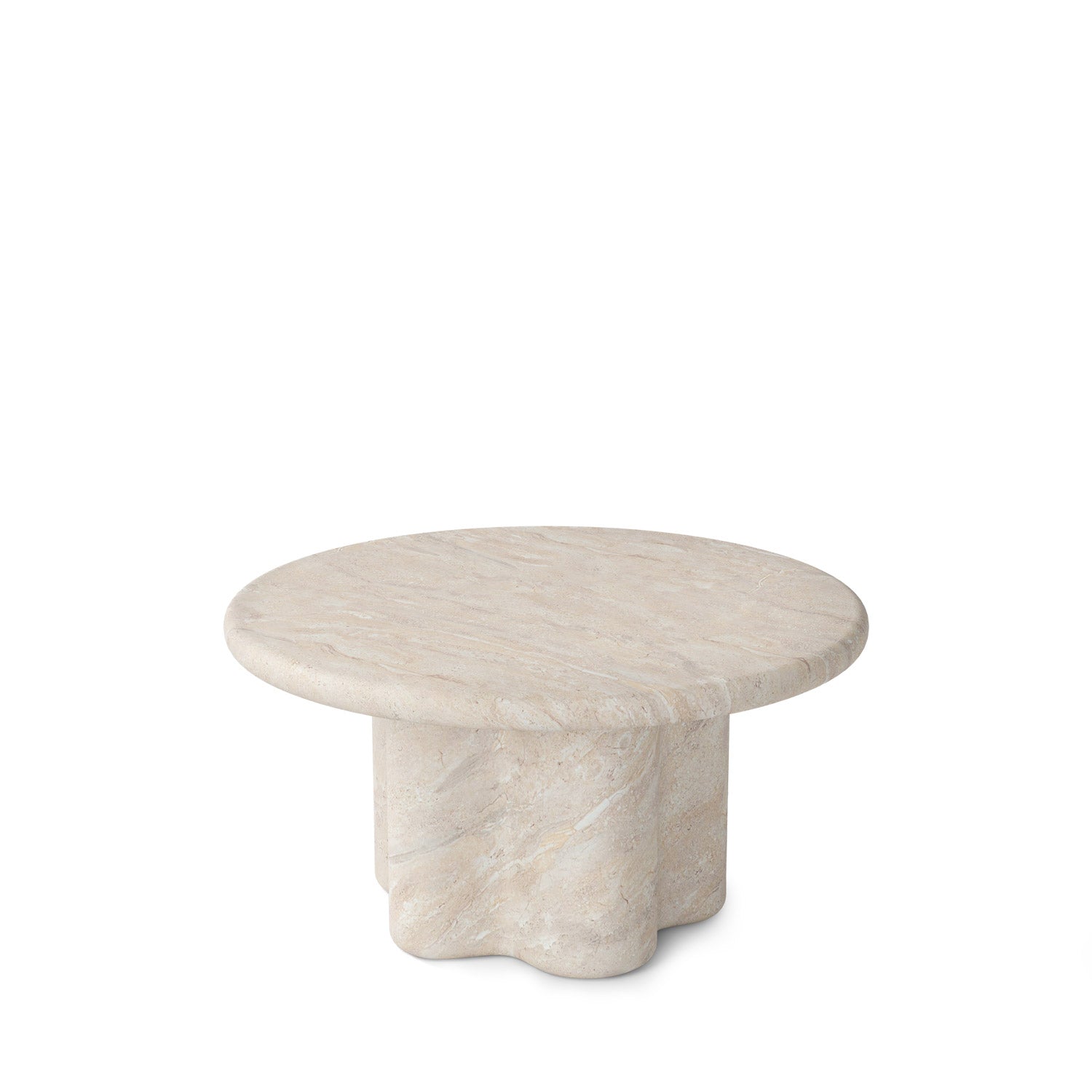 Mesa de Centro Luigi Mármore Travertino