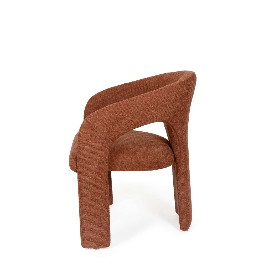 Loretta terracotta chair
