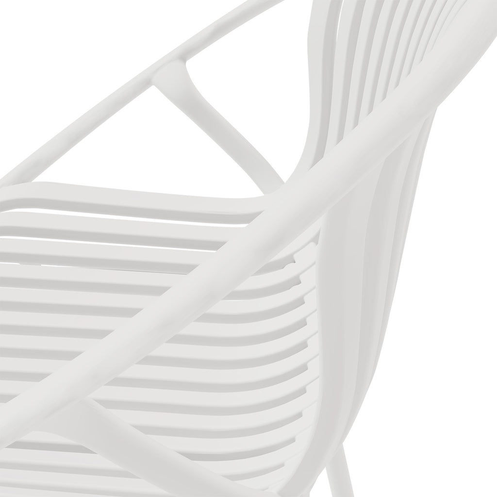 Tristan White Stool