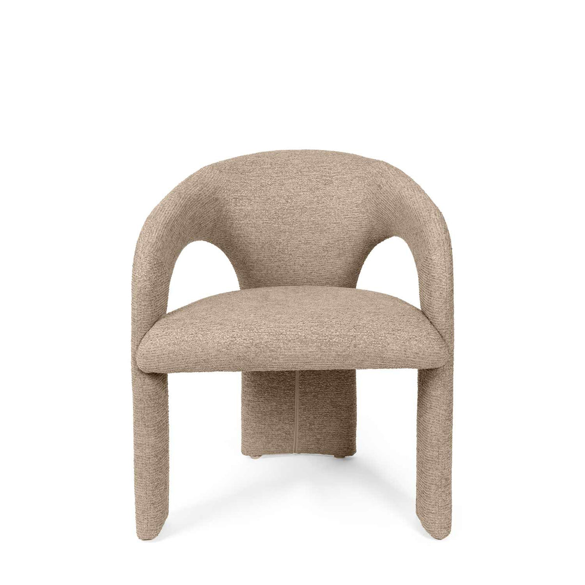 Loretta taupe chair
