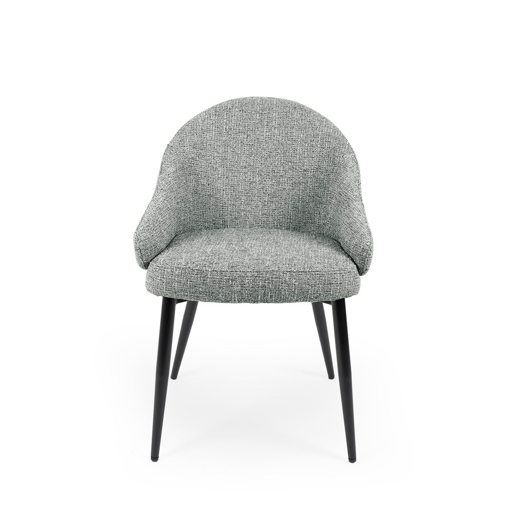 Chair grey Mira / black legs
