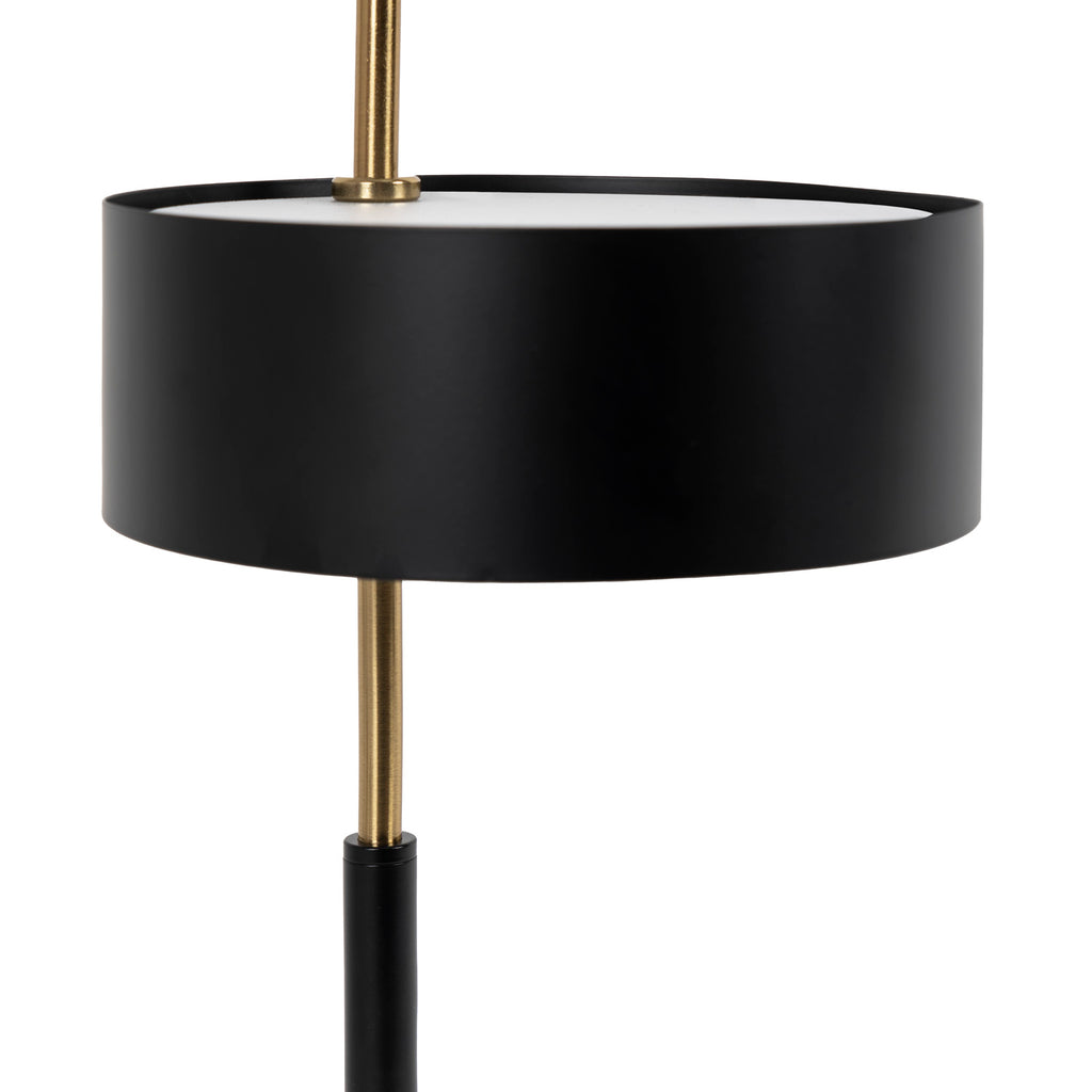 Mirabel black table lamp