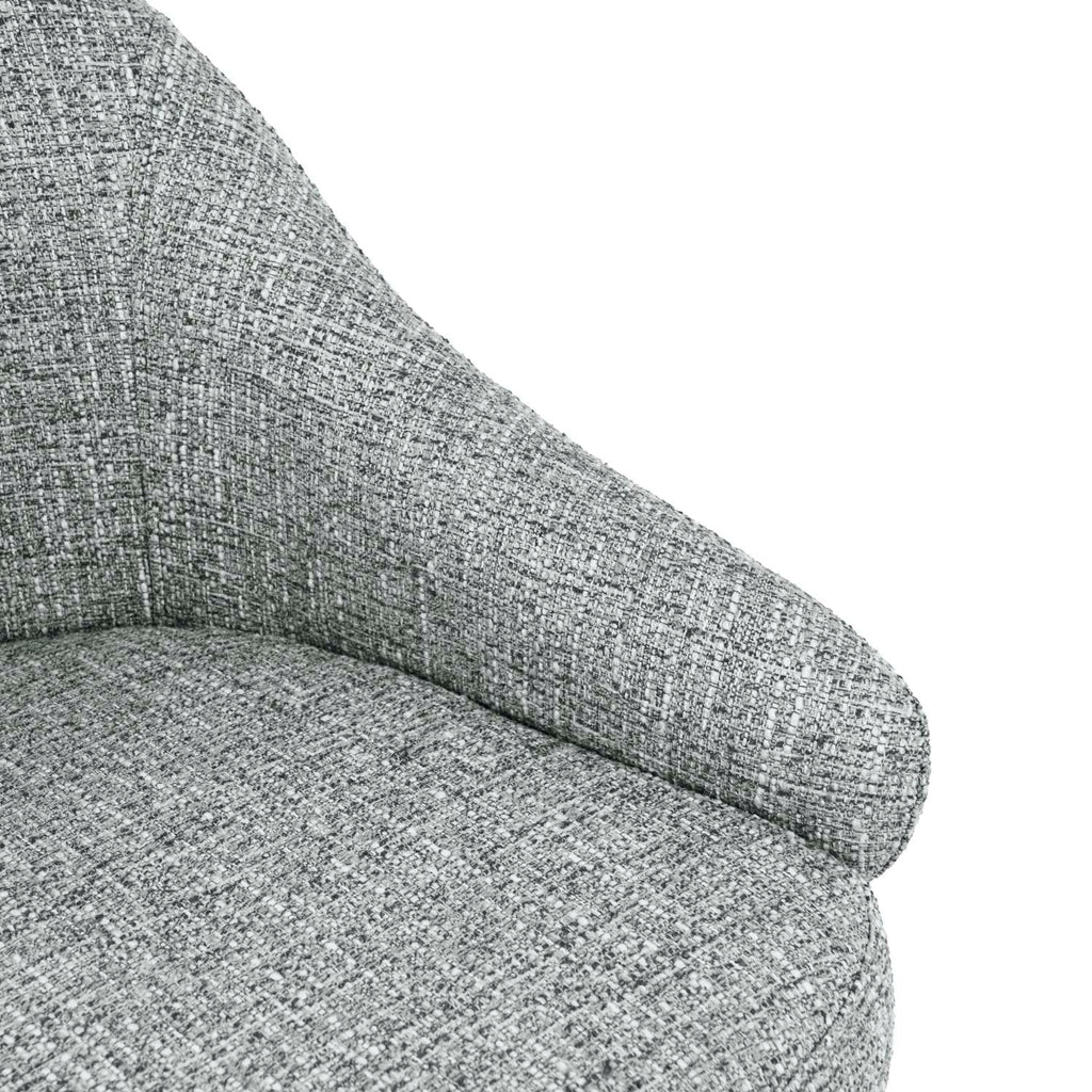 Chair grey Mira / black legs