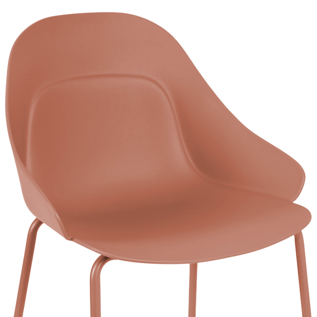 Toby terracotta stool