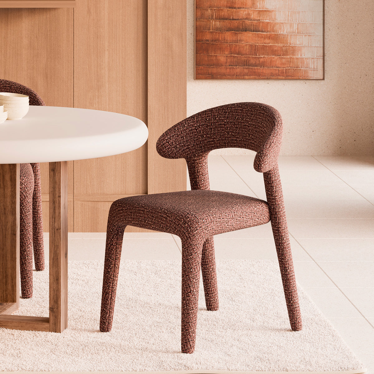 Terracotta chair