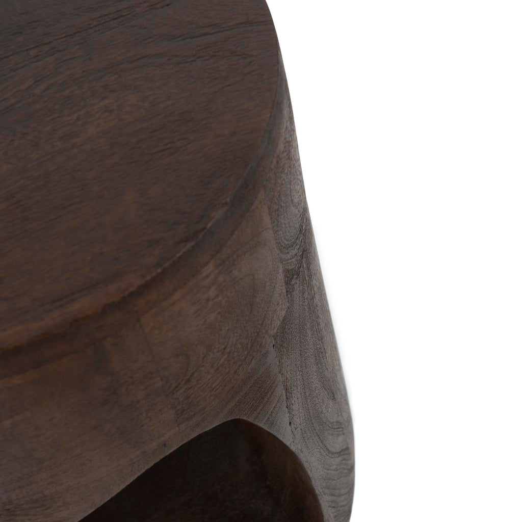 Manan 33cm walnut coffee table