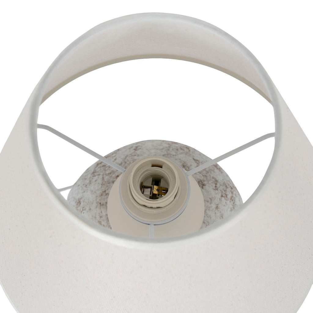 Luminária de Mesa Viso Bege