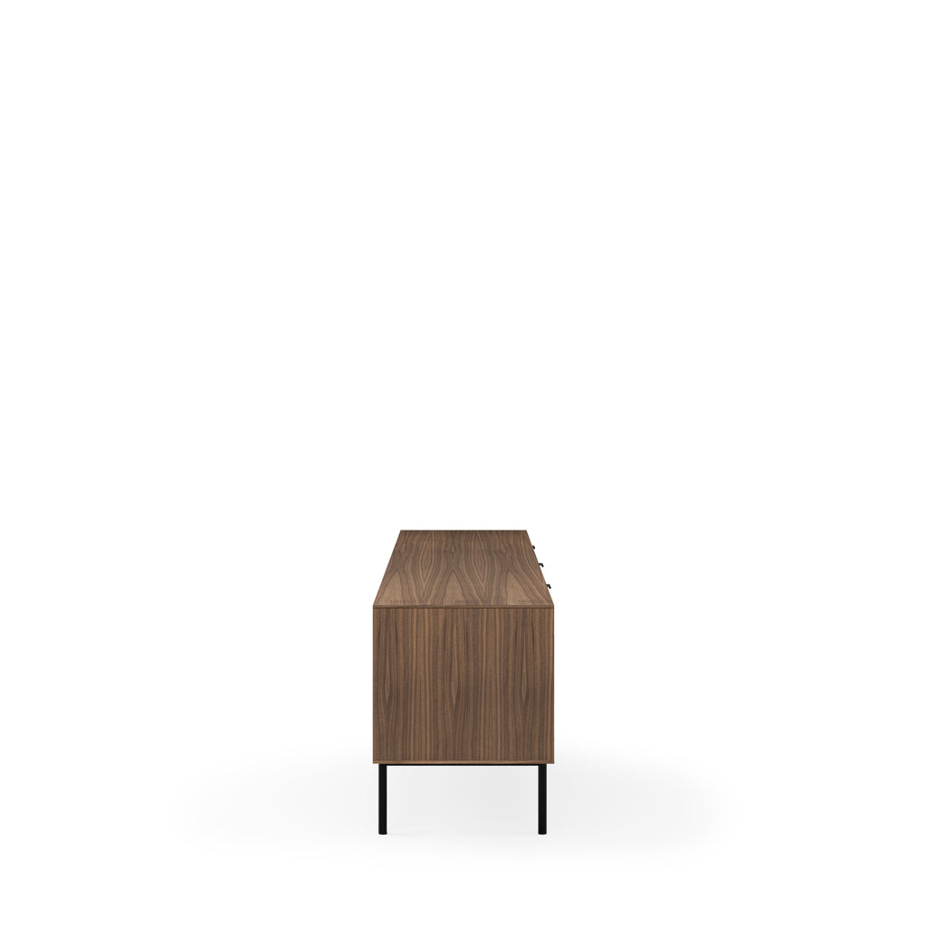 TV cabinet 200 cm Tulsa walnut metal legs