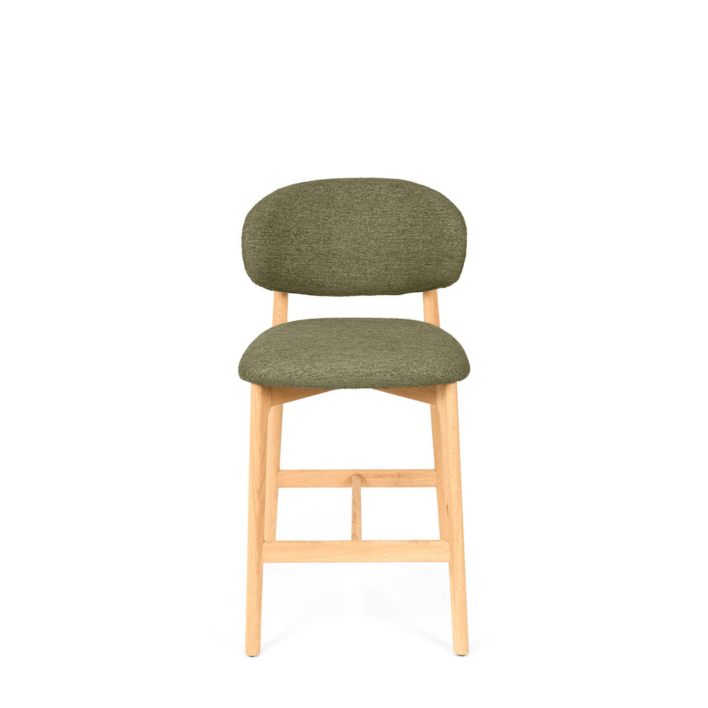 Renzo green stool