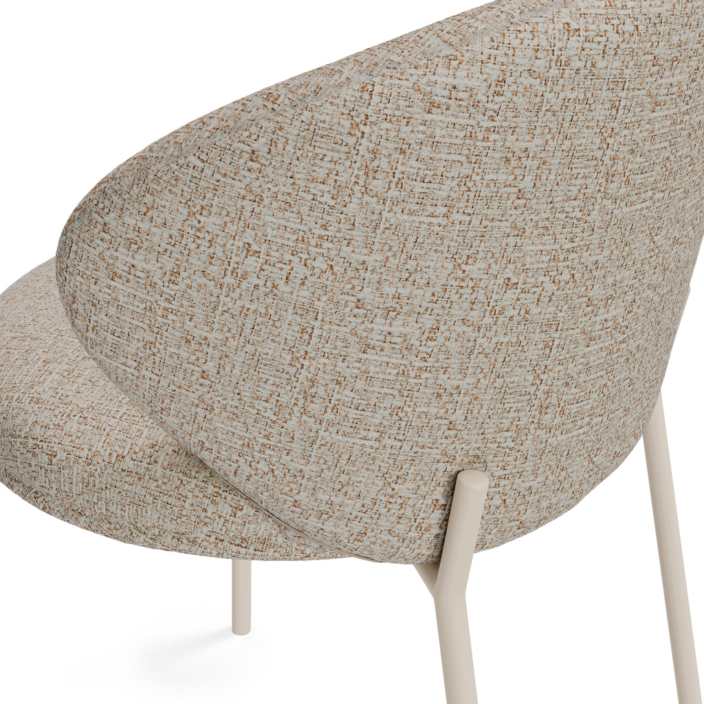 Lisbet chair beige/legs beige