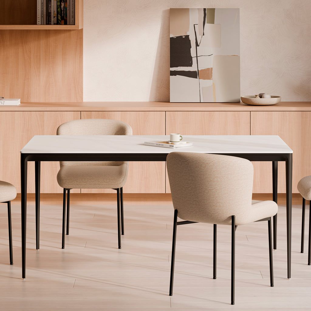 Table Arya 140 ret. creta/black