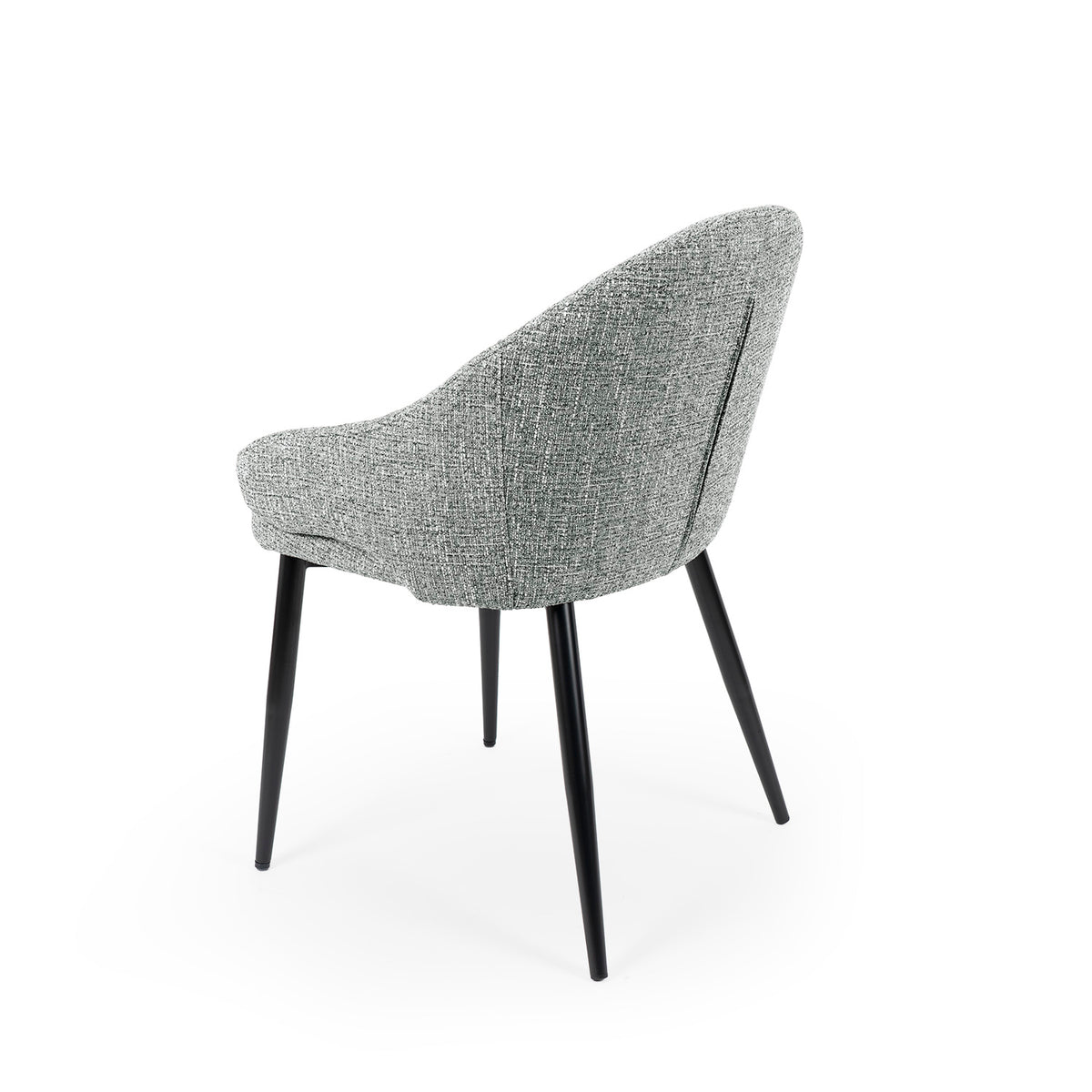 Chair grey Mira / black legs