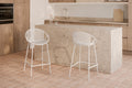 Tristan White Stool