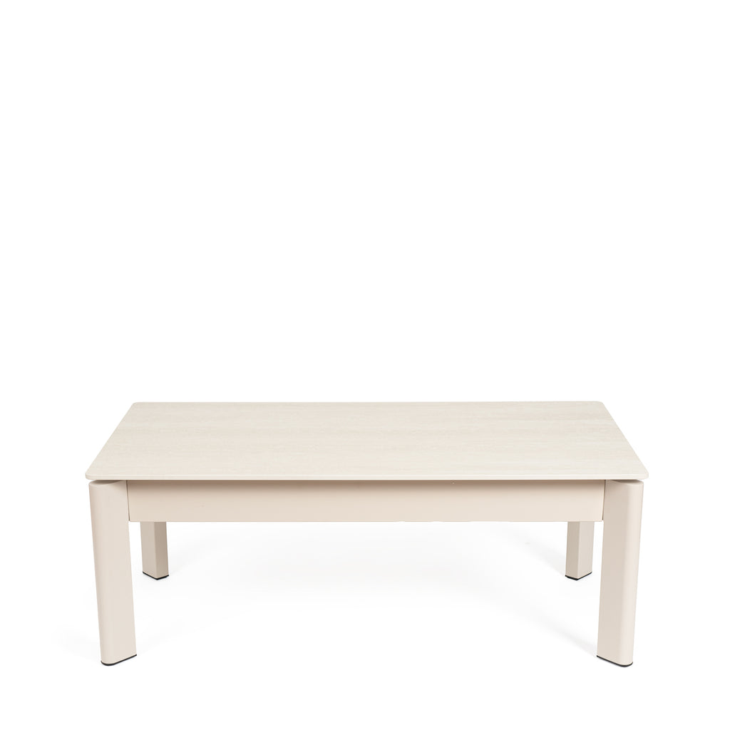 Mesa de Centro Roland Travertino / Bege