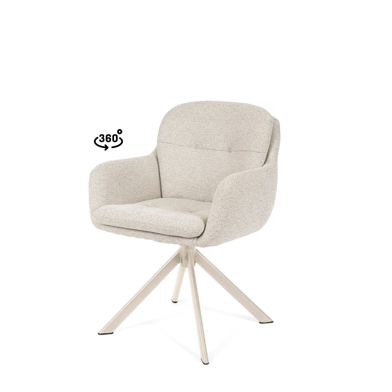 Silvi chair beige/beige legs