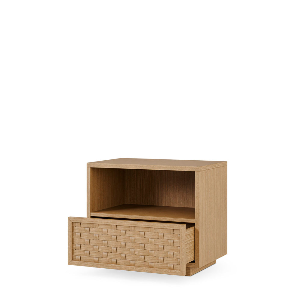 Low table with 2 drawers 60 Borneo oak