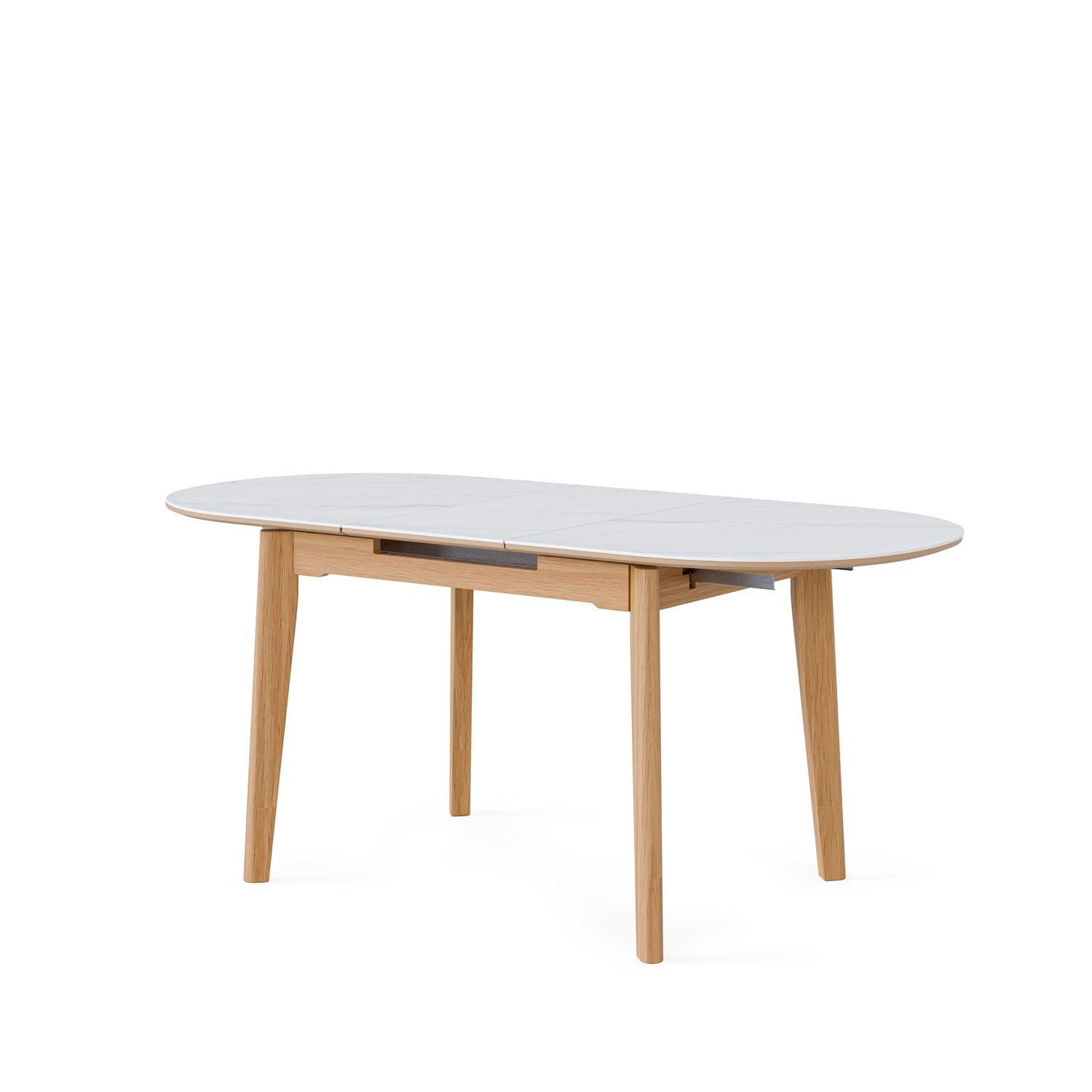 Mesa Velma 140 Extensíveltravertino / Carvalho