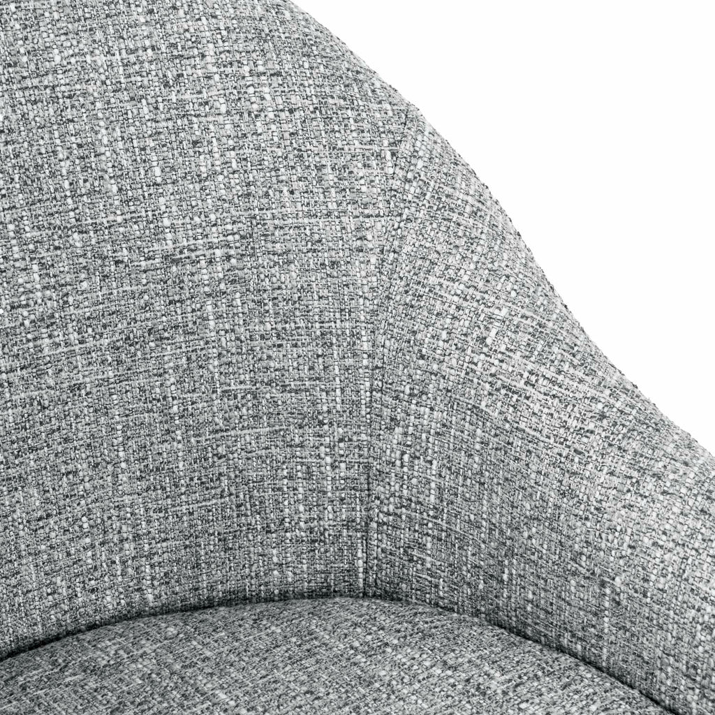 Chair grey Mira / black legs