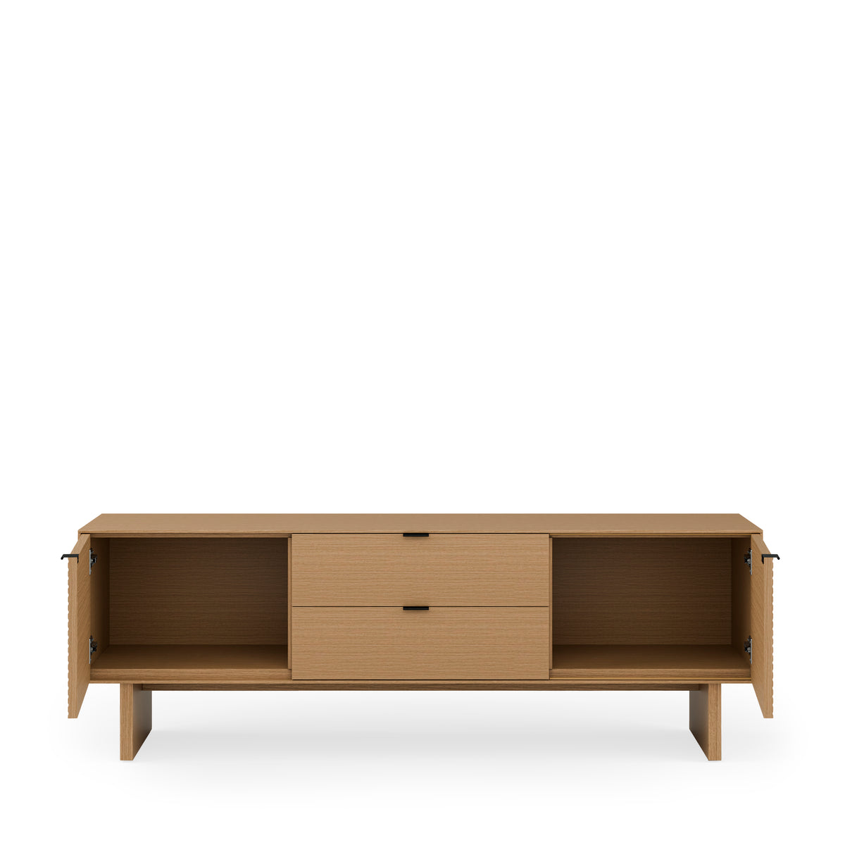 TV cabinet 160 Tulsa oak wood legs