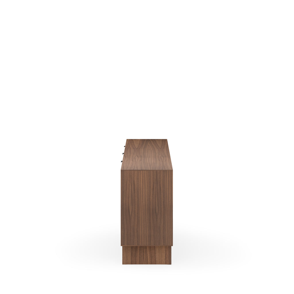 Aparador 200 cm Tulsa Nogueira Pernas Madeira