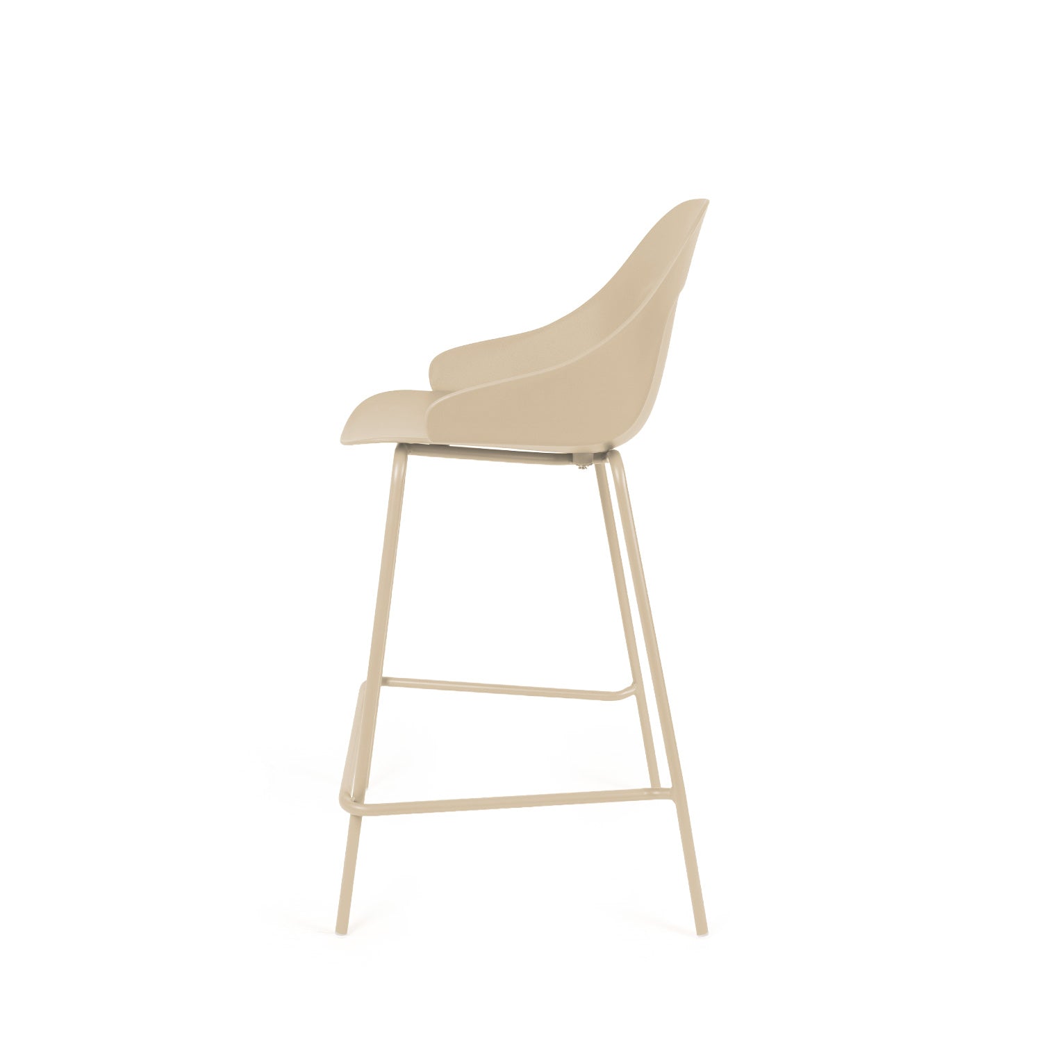 Toby beige stool