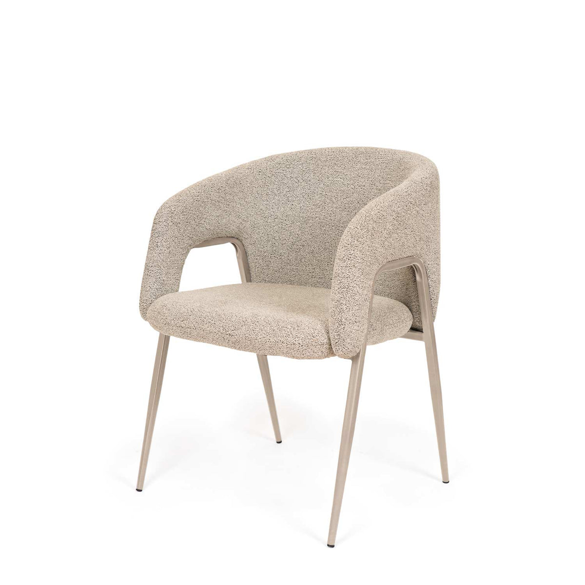 Anneli chair beige/legs beige