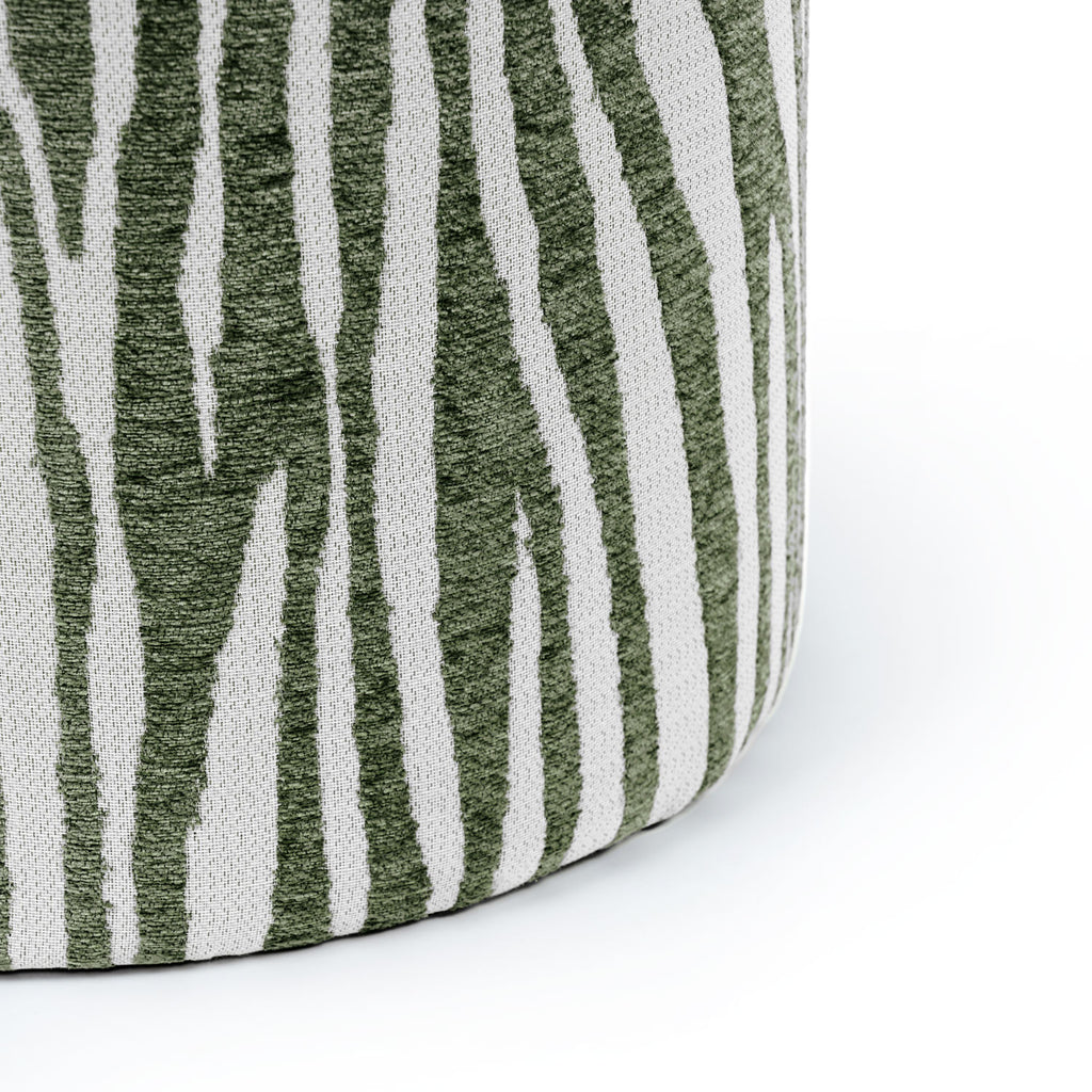 Green Dennis pouf