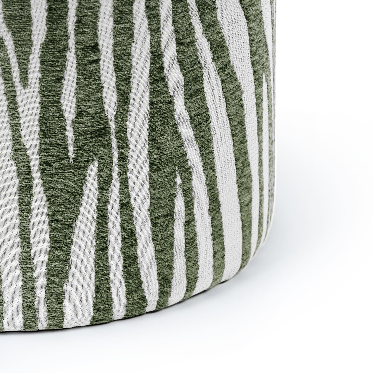 Green Dennis pouf