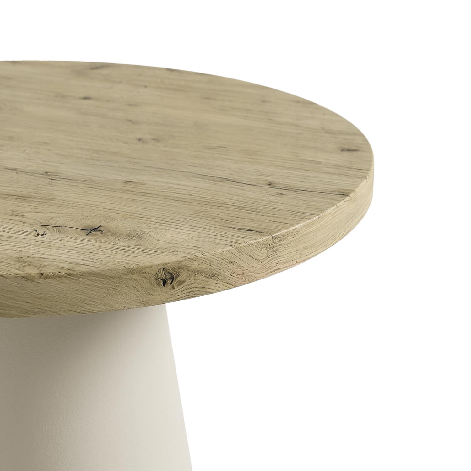 Mesa Holly Redonda100 Natural / Bege