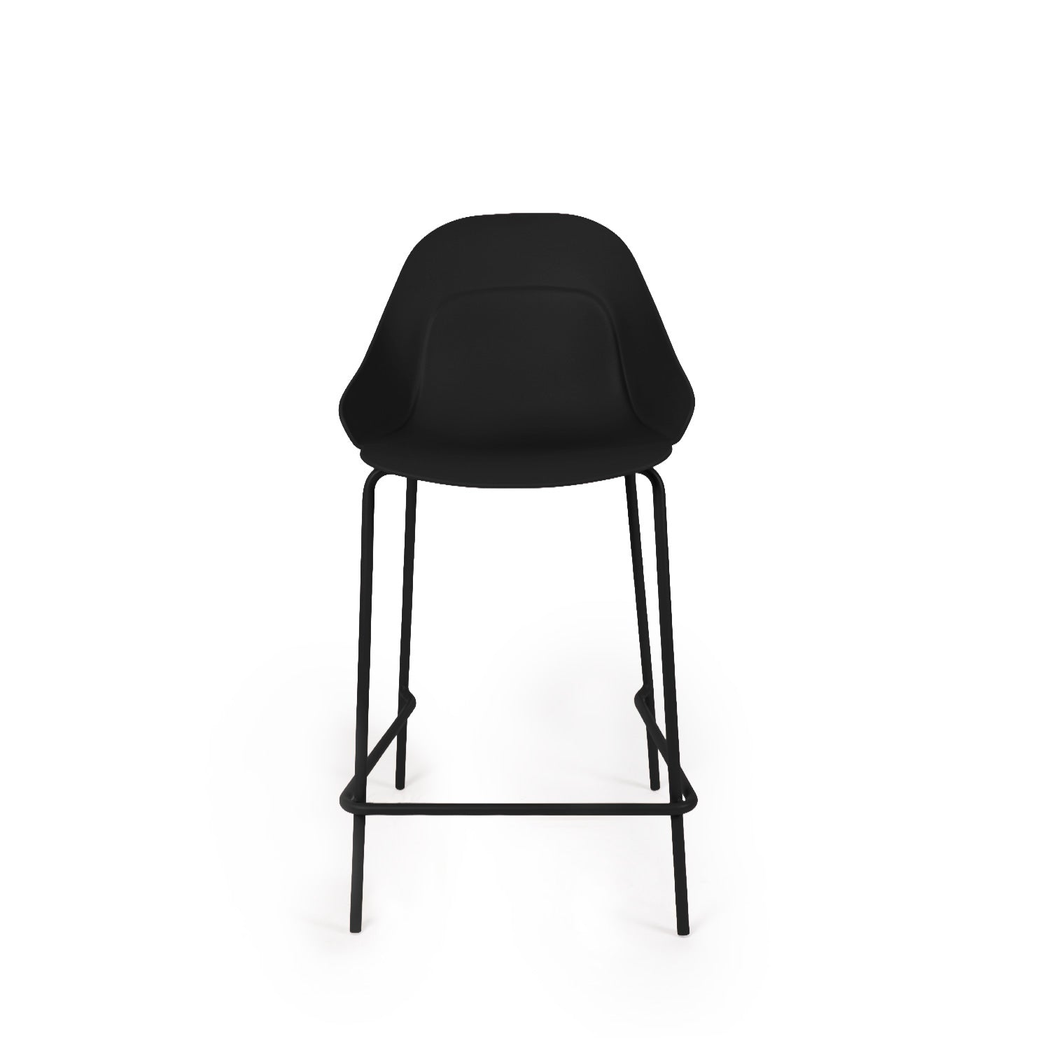 Toby black stool