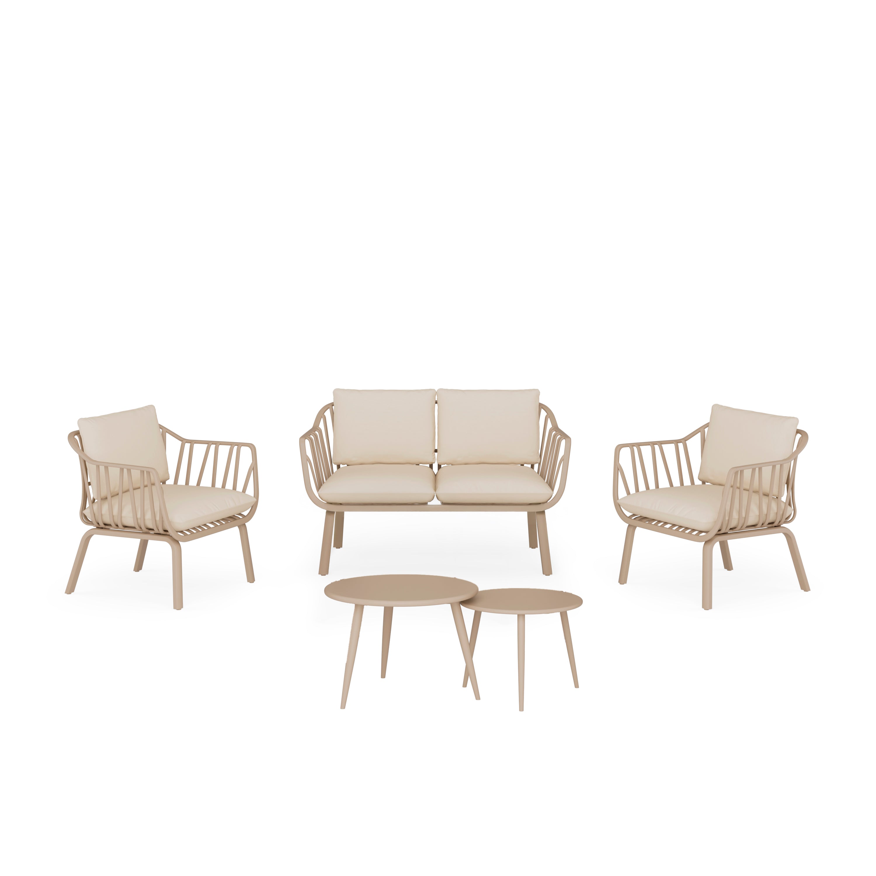 Mikonos beige set.