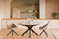 Akira chair beige/black legs