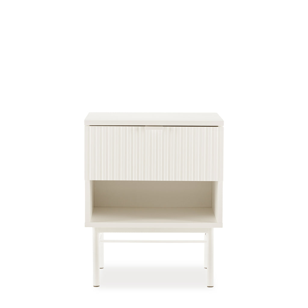 Oslo side table 1 drawer + hole 45