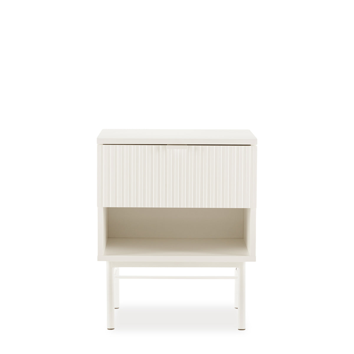 Oslo side table 1 drawer + hole 45